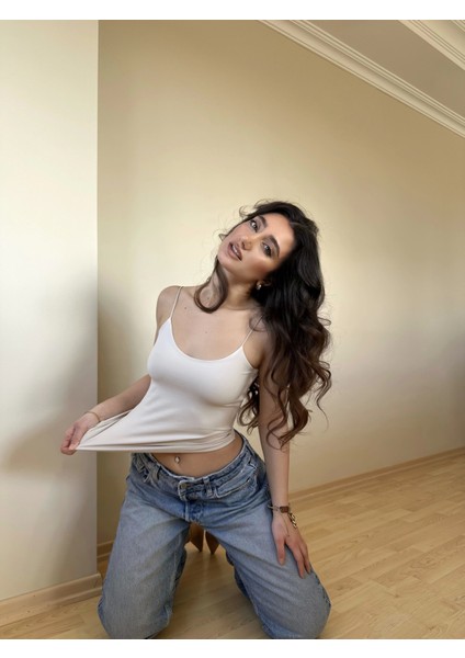 Taş Zra Model Poliamid Ip Askı Bluz