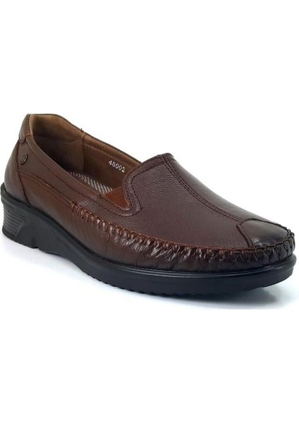 Amelıa Forelli Deri Anatomik Bayan Ayakkabı-Taba