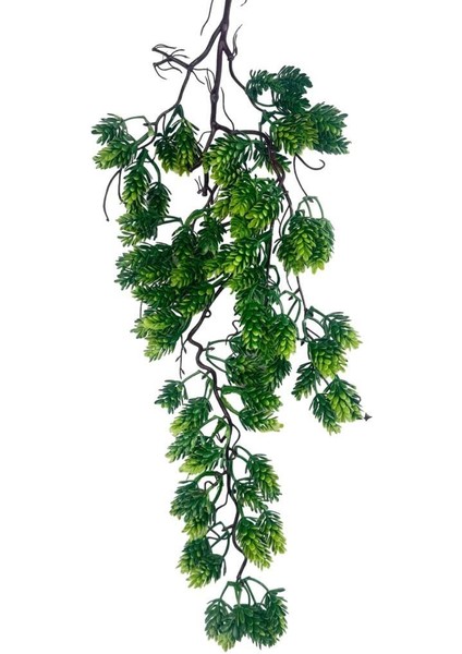 Yapay Çiçek Sarkan Doğal Dallı Kozalak Çiçeği 70CM Yapay Sarmaşık Yeşil fiyatları