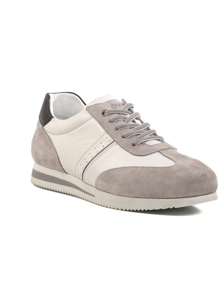 Gri-Beyaz Deri Erkek Casual Ayakkabı 5Y1543-7811 M modelleri