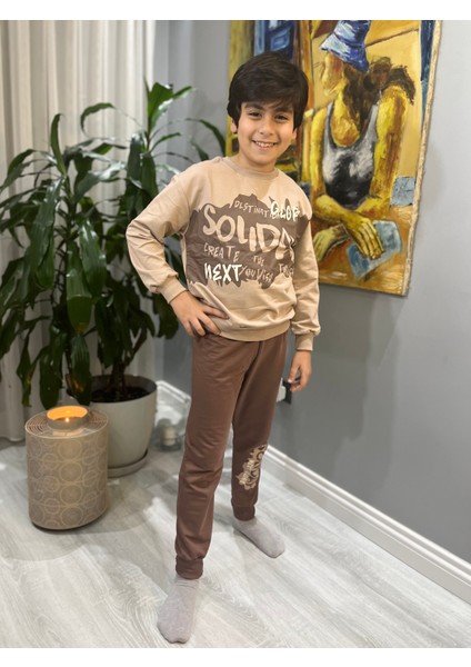 Erkek Çocuk Soliday Baskılı Alt-Üst Takım fiyatları