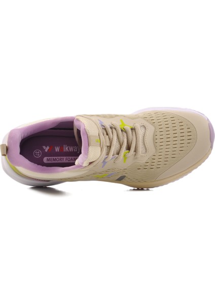 Bej Memory Foam Hafif Hava Alabilen Unisex Spor Ayakkabı Mada G fırsatları