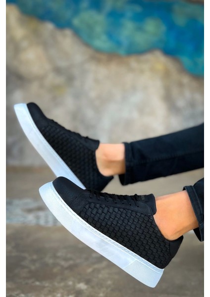 SHO203 Bağcıklı Özel Tasarım Obt Maglieria Erkek Ayakkabı Sıyah indirimleri