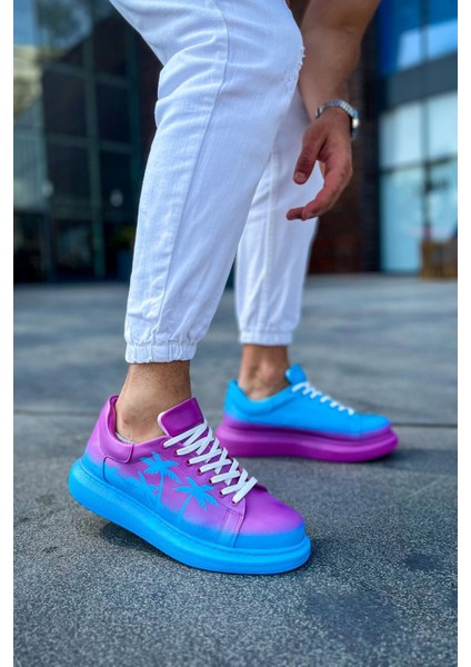 SHO254 Bağcıklı Yüksek Taban Özel Tasarım Cbt Pittura Erkek Ayakkabı 555 Mıamı Heat modelleri