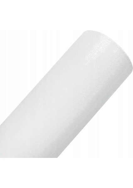 276-0530 Beyaz Deri Görünümlü Kendinden Yapışkanlı Folyo ( 45 cm x 2 mt )