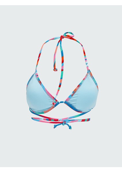 Lcw Dream Çıkarılabilir Pedli Desenli Kadın Bikini Üst fiyatları