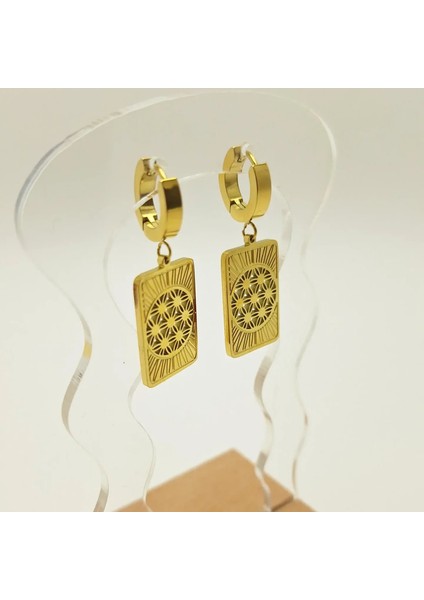 Yaşam Çiçeği Çelik Küpe fiyatları