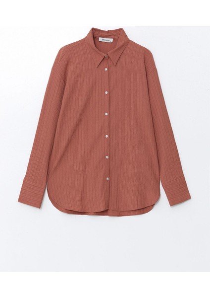 Lcw Vision Oversize Dokulu Kadın Gömlek indirimleri