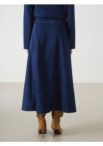 Lcw Vision Standart Fit Kadın Jean Etek fırsatları