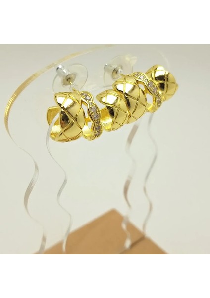 Trio Çelik Küpe Gold fiyatları