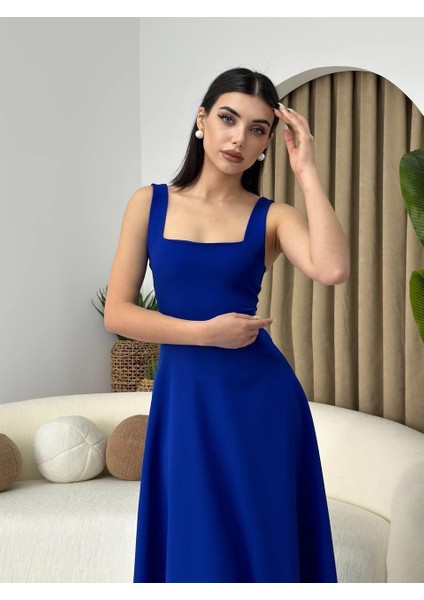 Neapolitan Askılı Elbise