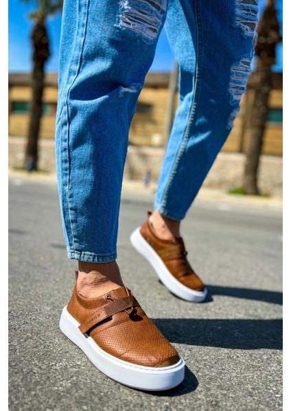 SHO147 Cırtlı Yüksek Taban Cbt Dobeny Erkek Ayakkabı Taba fiyatları