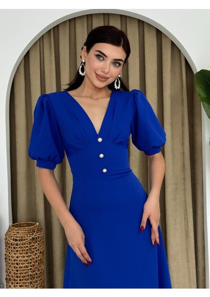 Linda Midi Elbise