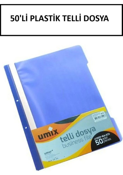 Dosyalama Seti 2 ( Klasör + Fotokopi Kağıdı + Pls. Telli Dosya + Poşet Dosya )