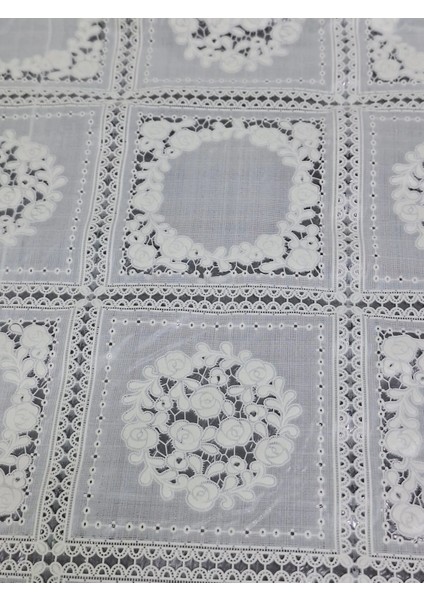 Pvc Küpür Dantel Raf ve Dolap Örtüsü Runner (Beyaz) modelleri