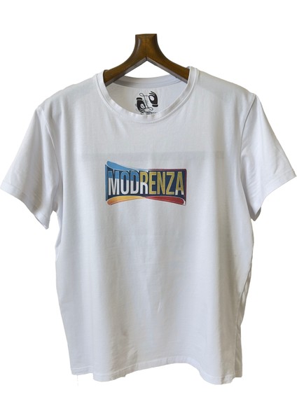 Regular Bisiklet Yaka Baskılı T-Shirt