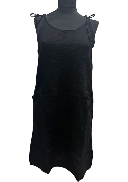 Ip Askılı Müslin Elbise