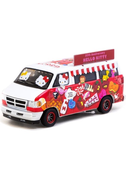 1/64 Dodge Van Hello Kitty Food Truck