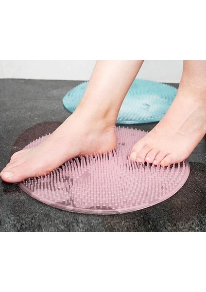 Vantuzlu Banyo Fırçası ve Masaj Pedi