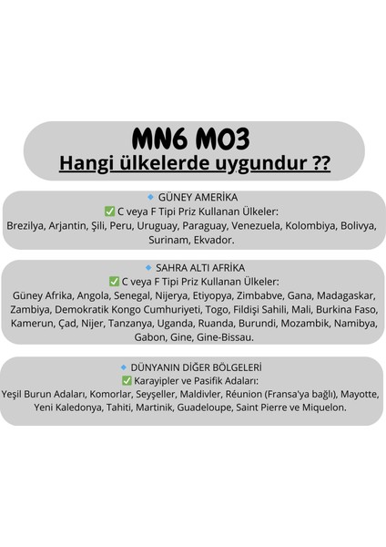 M03 Priz Dönüştürücü/3 Adet/amerikan Tipi Priz Dönüştürücü-Dünya Ülkeler Arası Fiş Çevirici