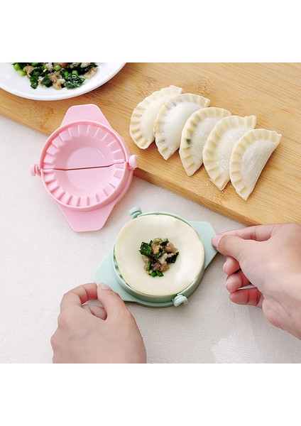 3'lü Çiğ Börek Kurabiye Hamur Işi Ravioli Kesme Kalıbı Aparatı