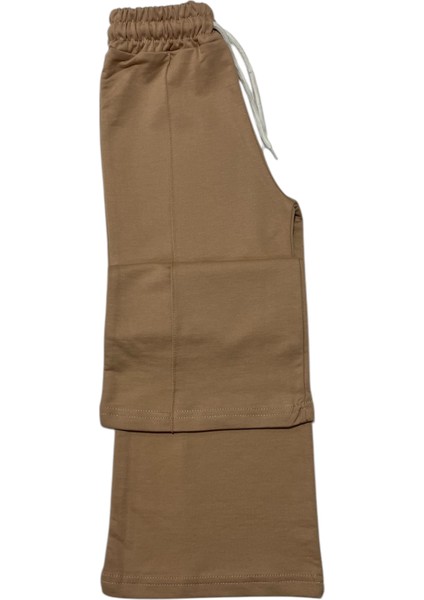 Kız Çocuk Iki Iplik Kumaş Örgü Detaylı Alt-Üst Takım modelleri