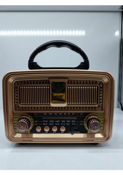Nns NS-8091BT Bluetooth Nostalji Radyo