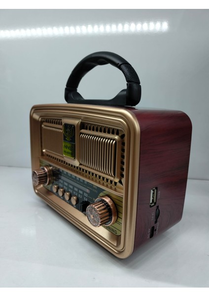 Nns NS-8091BT Bluetooth Nostalji Radyo