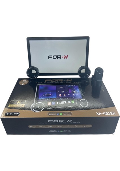 Forx Diamond 2k 11.5'' 4.64 TS18 Işlemci Her Araca Uyumlu Tam Profesyonel Multimedia