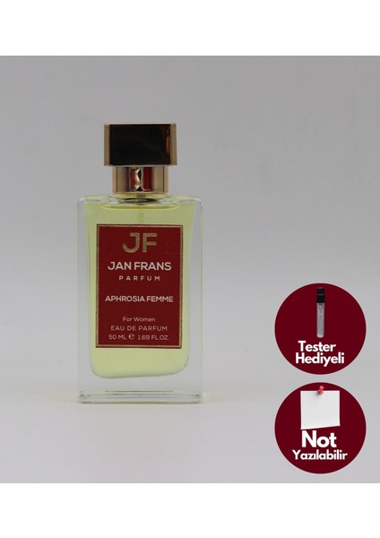 Aphrosia Femme - Aphrosia Femme - Afrodizyaklı Etkili Çiçeksi Vanilya 50 ml Kalıcı Edp Kadın Vanilyalı Parfüm