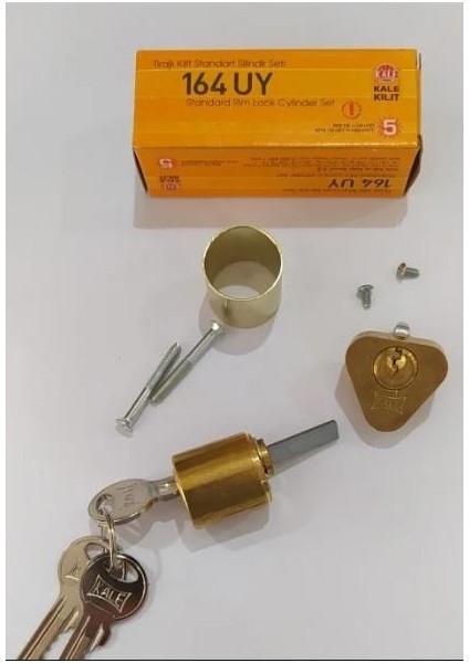 Kale 164/UY 164UY Trajlı Apartman Demir Kilidi Silindiri Bareli fiyatları