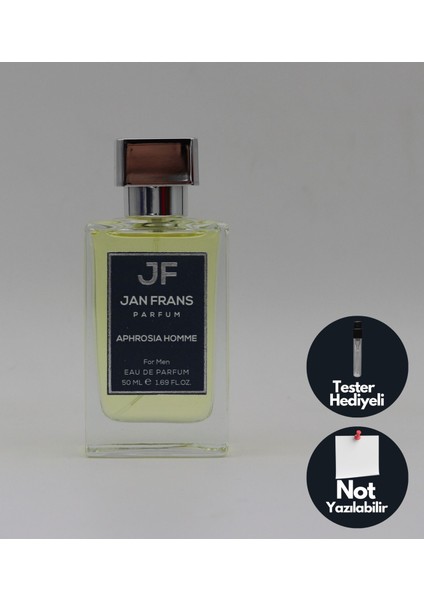 Aphrosia Homme - Afrodizyaklı Etkili Coconut Vanilyalı Meyveli Kokulu 50 ml Kalıcı Edp Erkek Parfüm