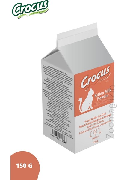 Yavru Kedi (Kitten) Süt Tozu 150gr