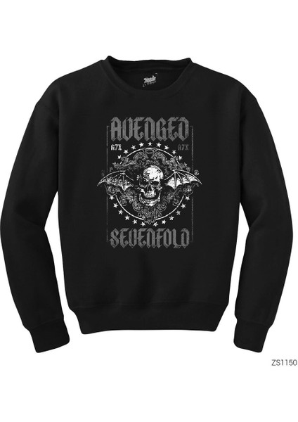 Avenged Sevenfold Damen Siyah Sweatshirt fiyatları