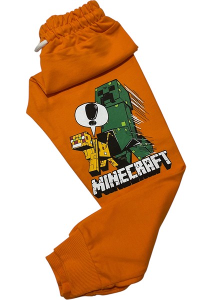 Erkek Çocuk Minecraft Desen Alt-Üst Takım modelleri