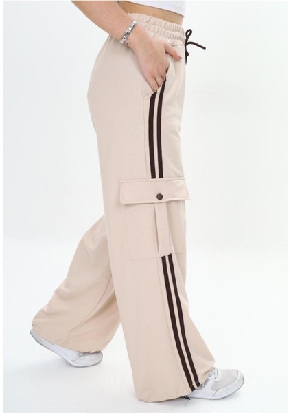 Kız Çocuk %100 Pamuk Kargo Cepli 2 Iplik Stoperli Eşofman Altı – Ayarlanabilir Beliyle Rahat TASARIM-EŞA-001 fiyatları