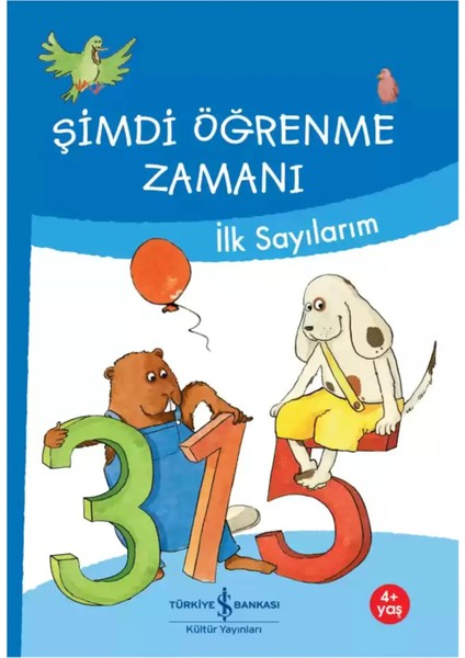 Şimdi Öğrenme Zamanı 5'li Set ( Ilk Sayılarım, Ilk Matematik, Dikkat, Zaman Kavramı...)