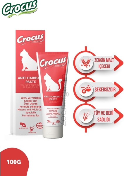 Anti Hairball Kedi Malt Macunu 100 gr