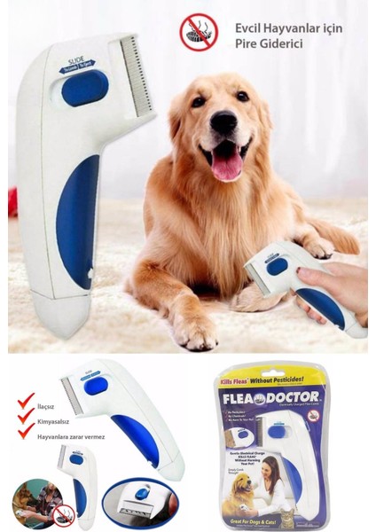 Kedi ve Köpekler Için Pilli Pire Tarağı Kedi ve Köpeğinizin Pirelerinden Kurtulmak Artık Çok Kolay modelleri