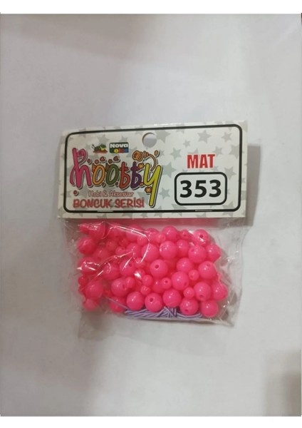 Boncuk Serisi Gümüş Nc-353 (1 Paket)
