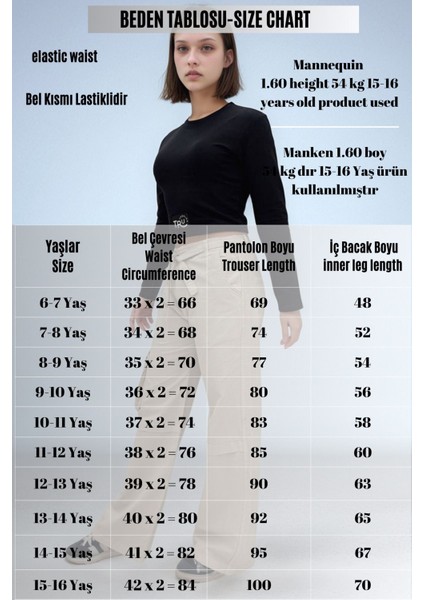 Kız Çocuk %100 Pamuk Kargo Cepli Yazlık Keten Pantolon – Rahat, Şık ve Konforlu TASARIM-PNT-0050 modelleri