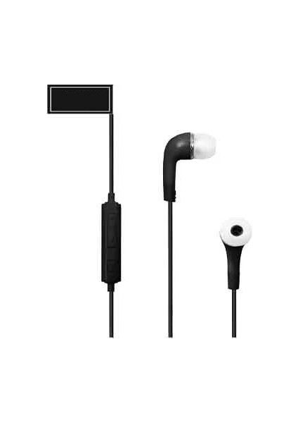 Kulakiçi Kulaklık - Mikrofon Siyah