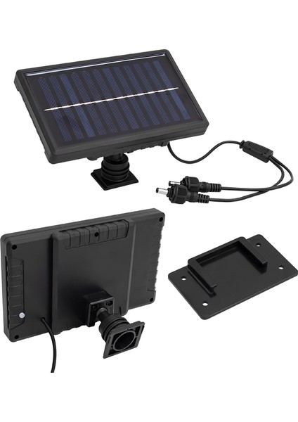 Kumandalı Solarlı 2 Lambalı Projektör