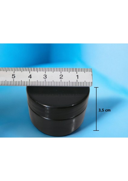 Demethome 50 Adet 10 ml Beyaz-Siyah Mini Boş Pomat-Krem-Kozmetik Kutusu 10 cc Plastik Krem Kavanozu modelleri