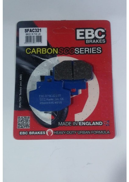 Fren Balatası Carbon SFAC321 Vespa Gts 250 Arka