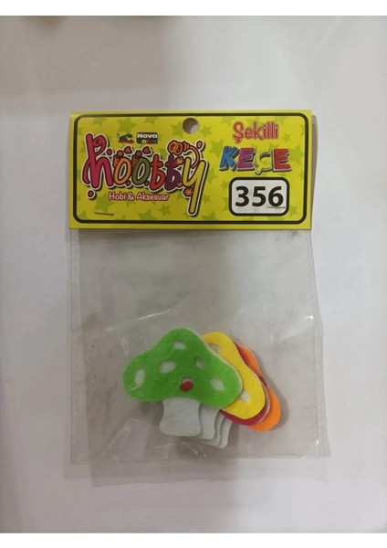 Şekilli Keçe Serisi NC-356 (1 Paket)