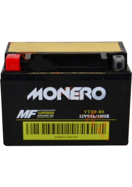 Akü YTX9A-BS 12V9AH 2007-2009 Hyosung Ms3 250