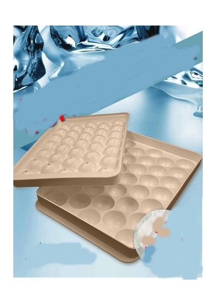 2'li Buz Kalıbı 33 Bölmeli Kristal Küre Buzluk - Mini Yuvarlak Buz Kalıbı fiyatları