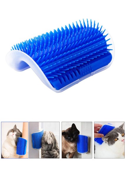 Duvara Sabitlenen Kedi Kaşınma Aparatı