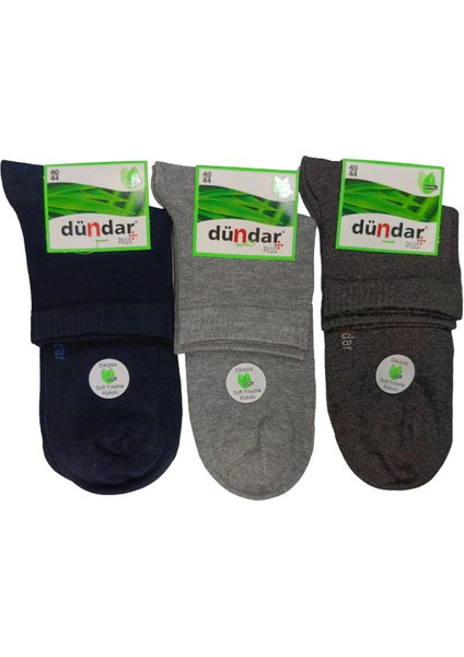 Plus Dikişsiz Soft Yıkama Kokulu 6 Adet Karışık Renk Erkek Bambu Konç Patik Çorap